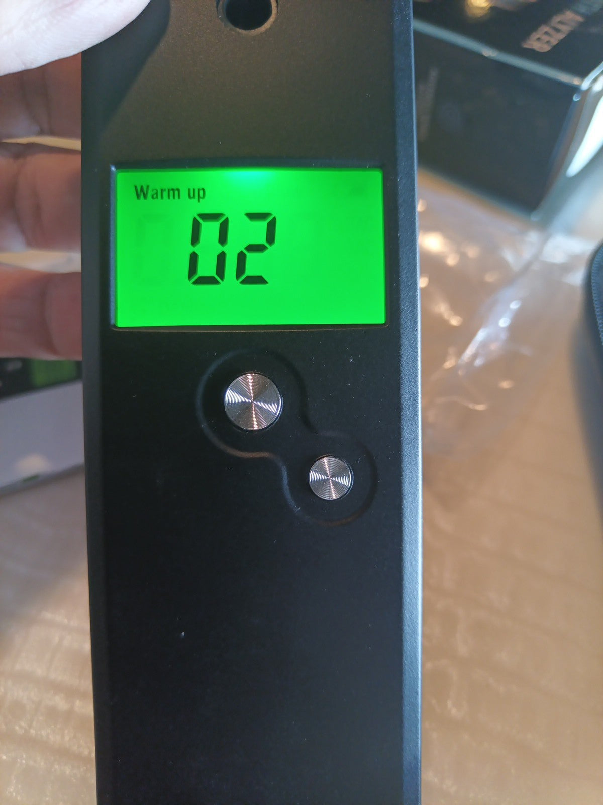 Professional Breathalyzer, With Disposable Mouth Pieces, Black, With Case8