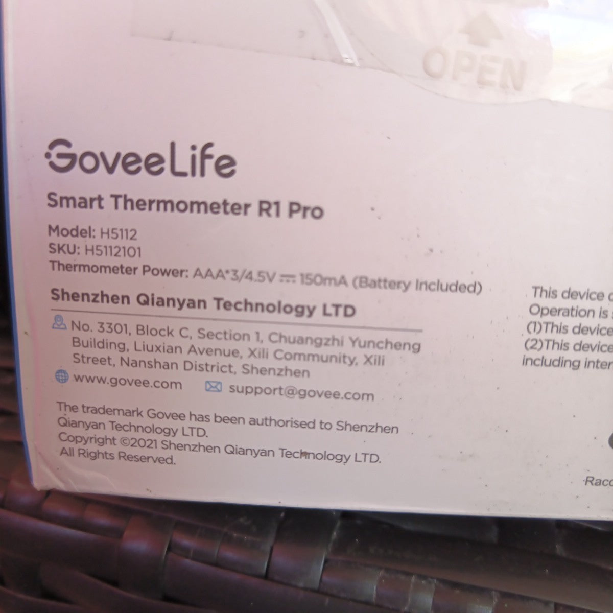 GoveeLife Smart Thermometer R1 Pro w/ Smart Gateway 1s H5112 & H5044 2