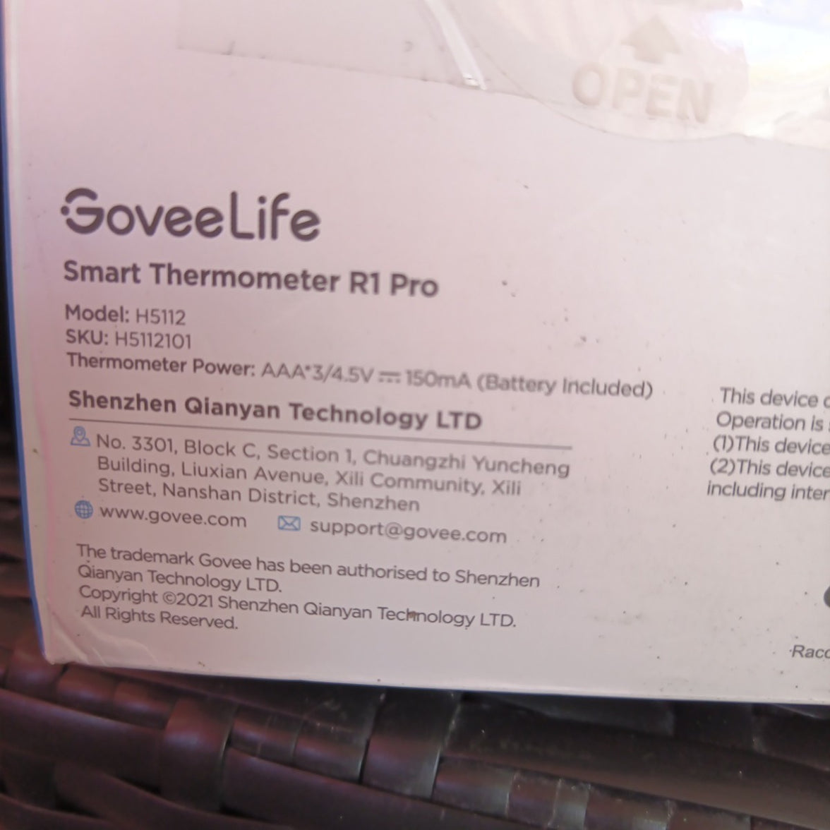 GoveeLife Smart Thermometer R1 Pro w/ Smart Gateway 1s H5112 & H5044 2