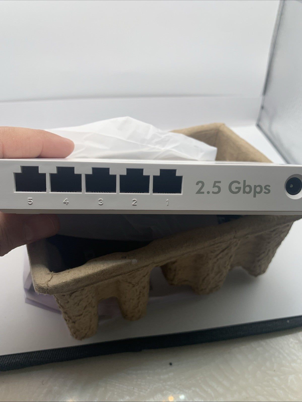 BrosTrend 5-Port 2.5G Muti-Gigabit Ethernet Switch Model No: S2 Plug&Play Silent8