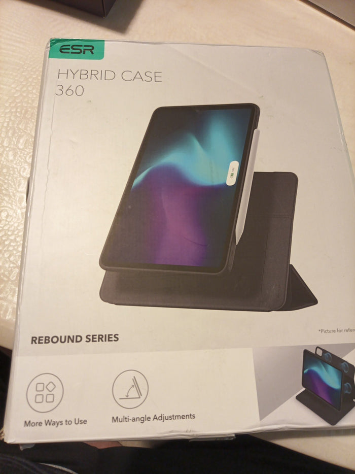 ESR Hybrid 360 iPad Pro 13" M4,   2024 Rebound Series Black Multi Angle0