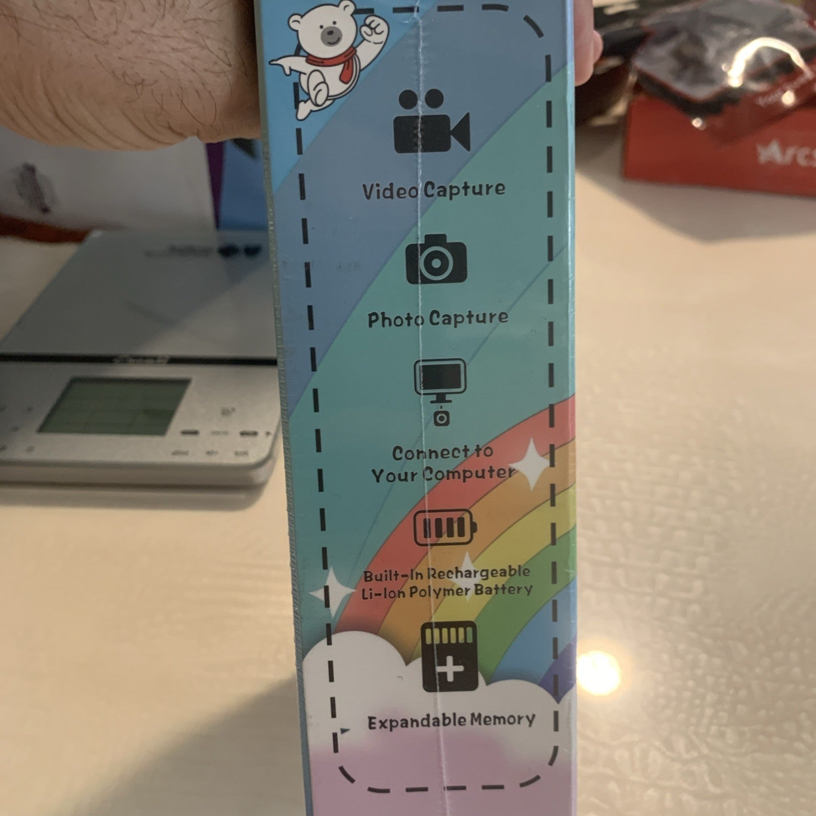 Instant Print Camera for Kids with 3 Rolls Photo Paper & 32GB Card - Pink6