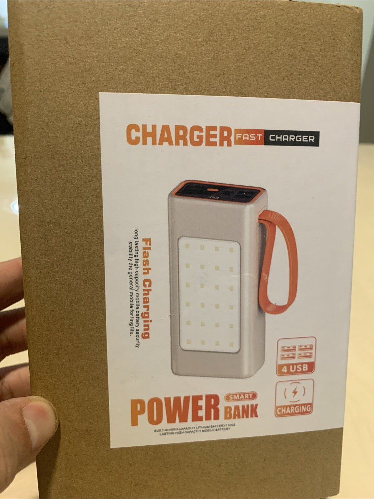 Power Bank 30000mAh 30W Charging Portable External Battery Backup For Cell Phone0