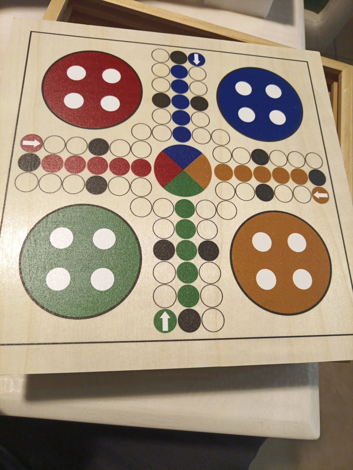 12 In. 7-In-1 Combo Game, Wood8