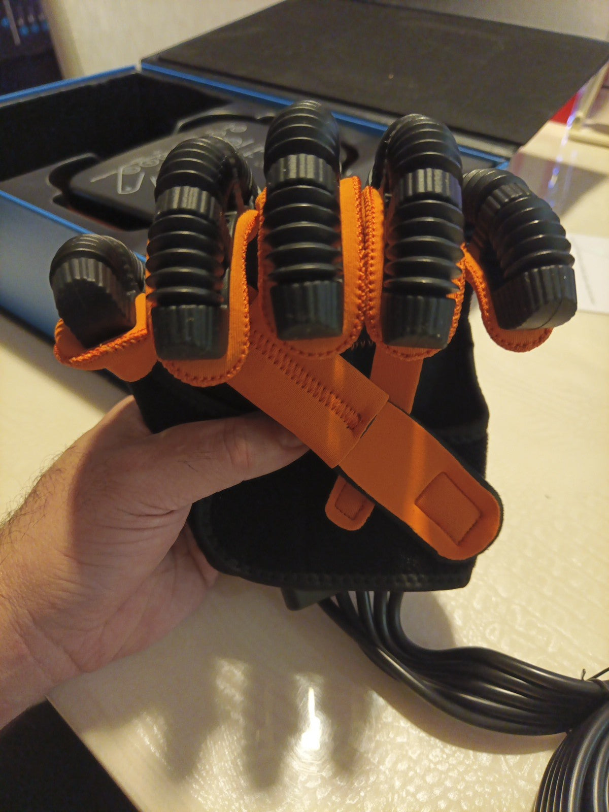 Rehabilitation Robot Training Glove Left Hand Medium RPG-1009