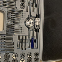 60PC Tap and Die Set Metric Imperial Sae Standard Bearing Steel Threading Tool5