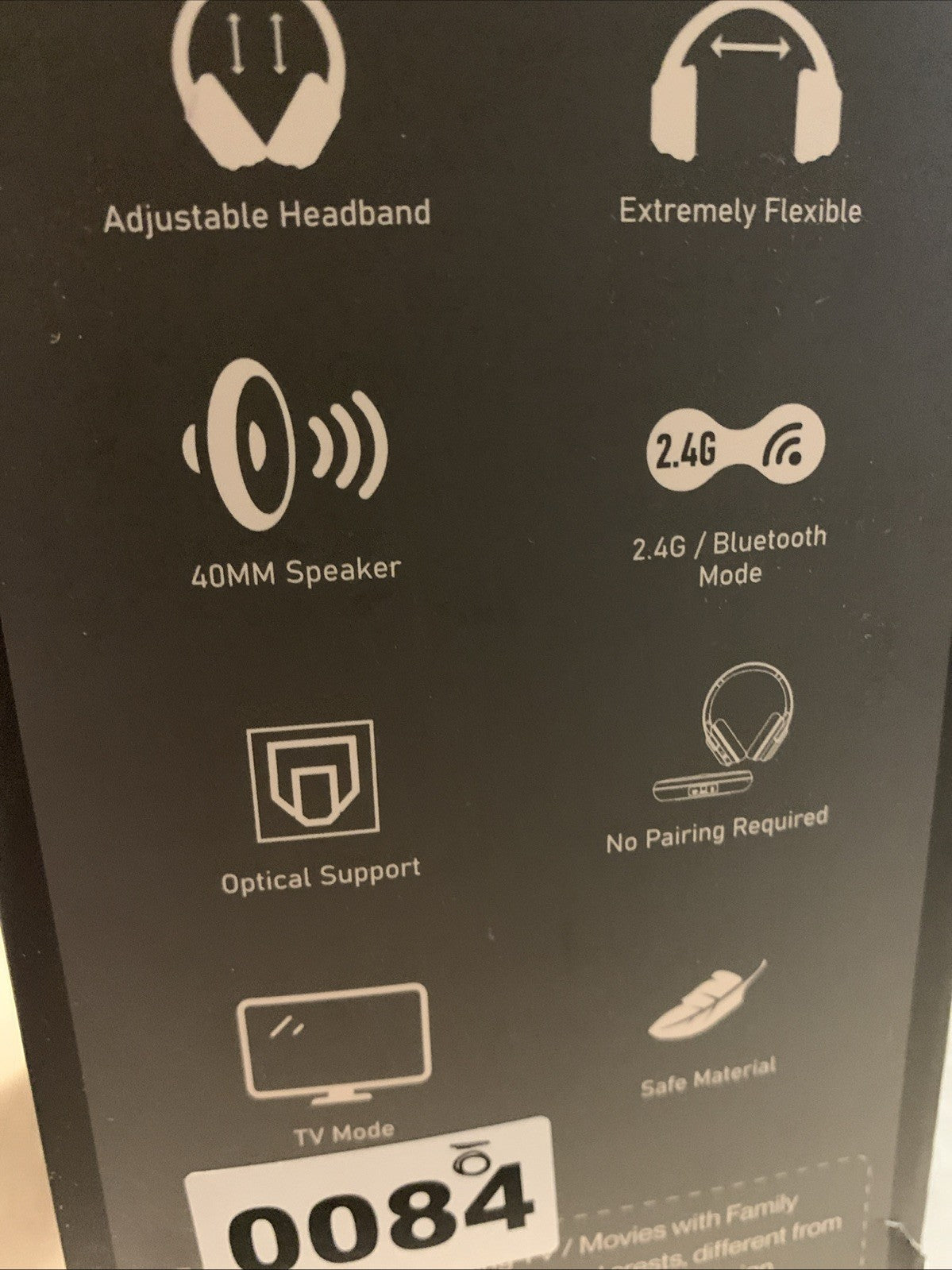 Gorsun TV3 Wireless TV Headphones Ensemble 2.4G Bluetooth Optical5
