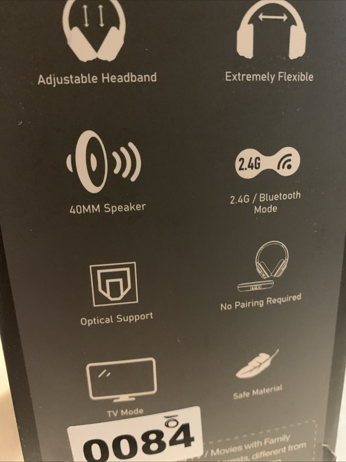 Gorsun TV3 Wireless TV Headphones Ensemble 2.4G Bluetooth Optical5
