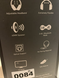 Gorsun TV3 Wireless TV Headphones Ensemble 2.4G Bluetooth Optical5