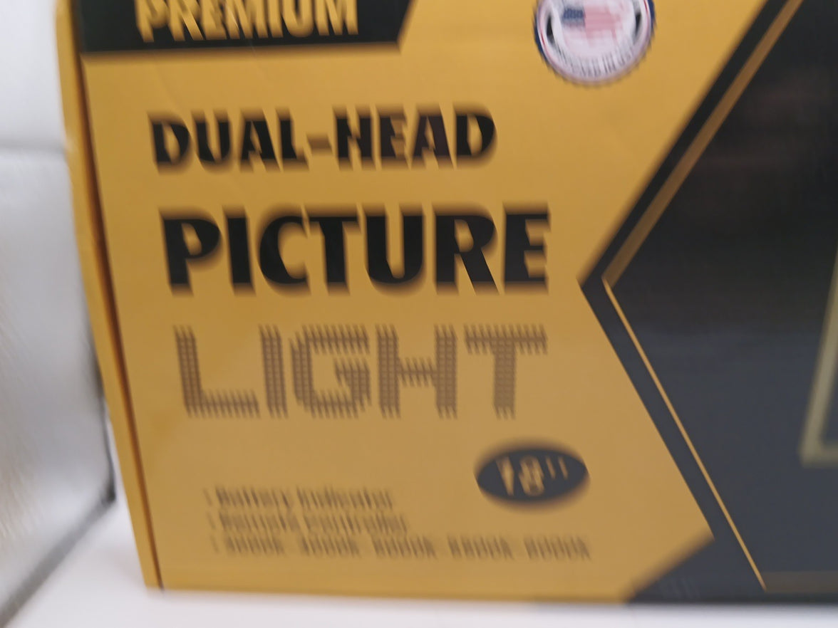 Dual-head Picture Light- 18 Inch  remote Control- Black In Color4