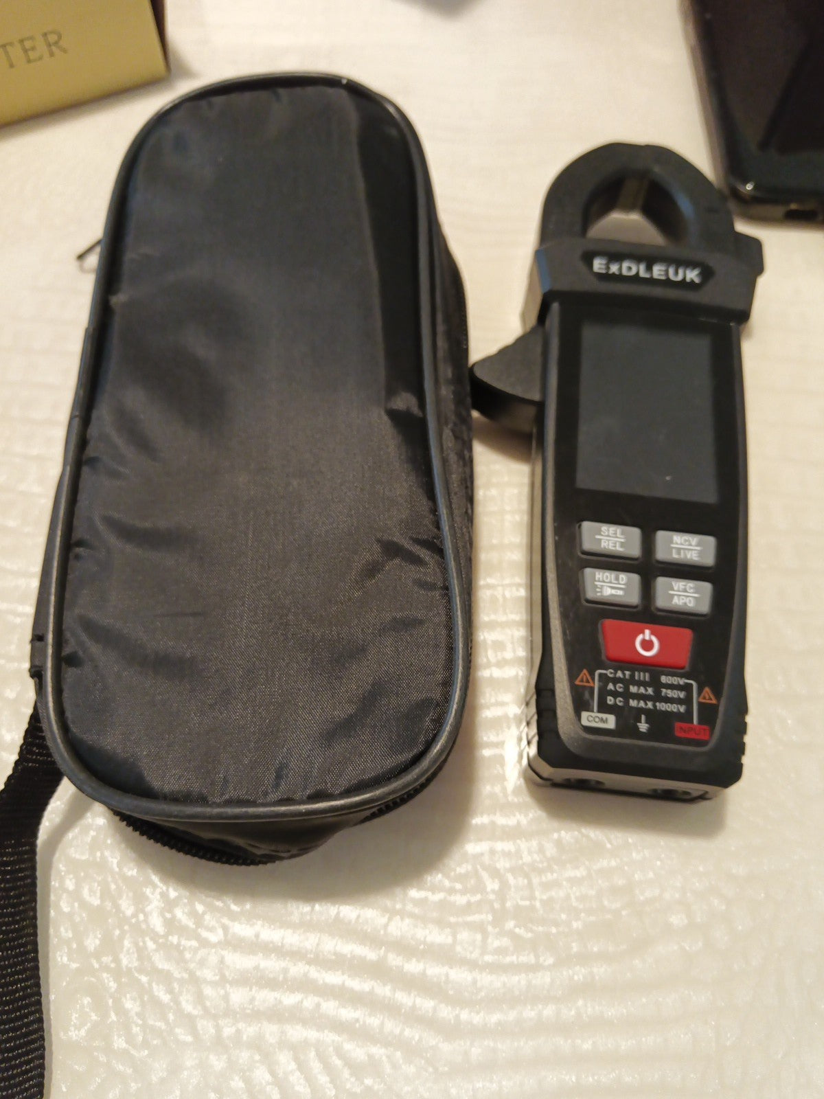 AC/DC Clamp Meter ExDLUEK, BLACK4