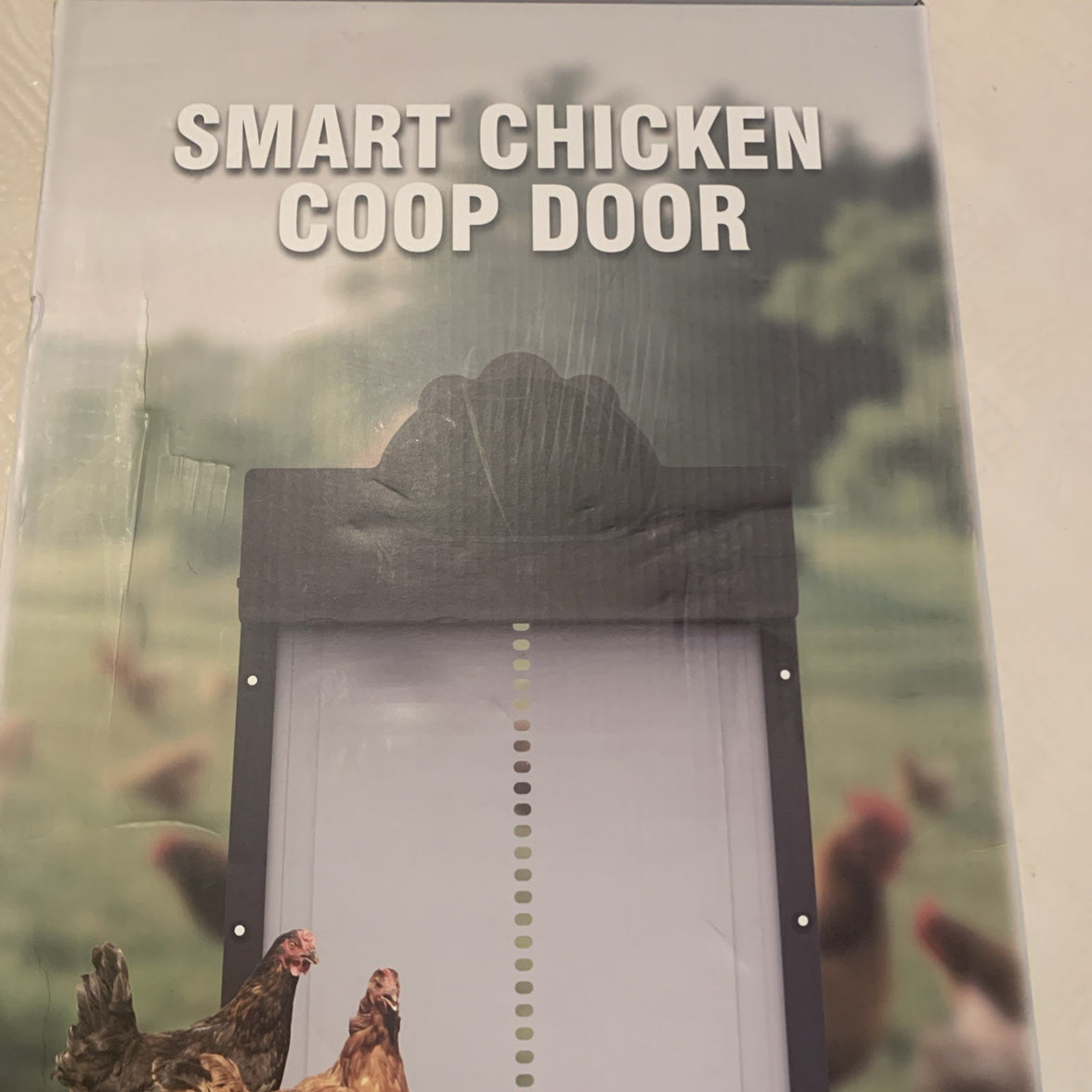 Solar Powered Automatic Chicken Coop Door with Timer/PIR Sensor Modes1