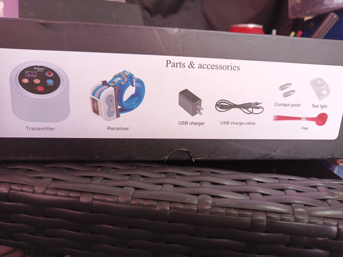 Plkm Pet Intelligent Wireless Dog Fence Electric Containment System +Transmitter2