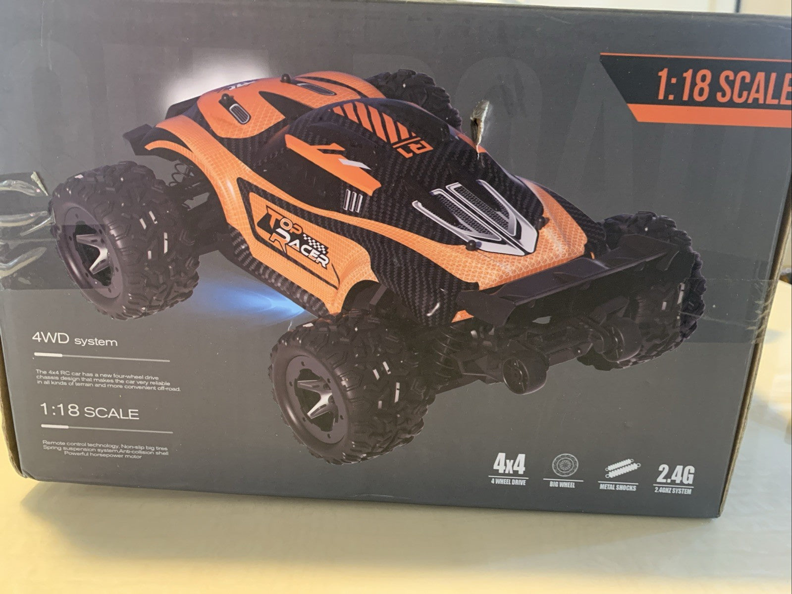 Remote Control Car, High Speed All Terrain off Road Fast RC Cars with 2.4 Ghz,2