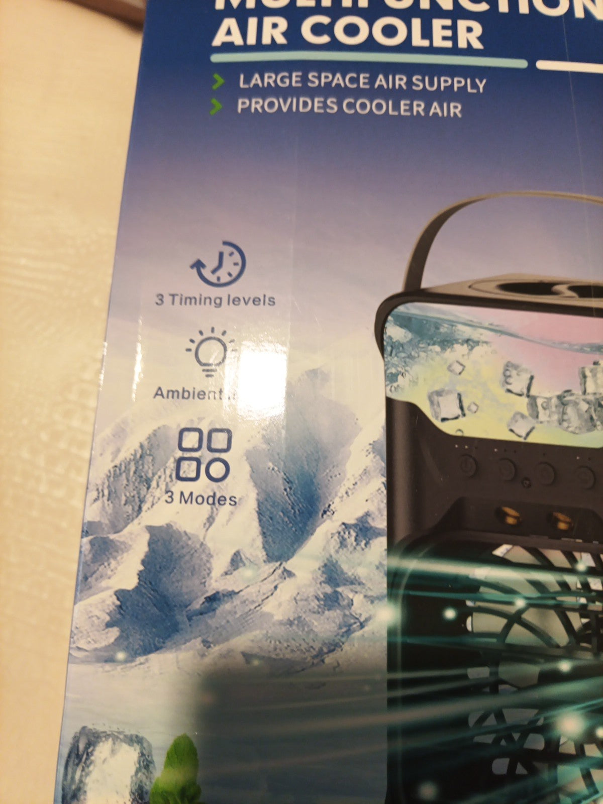 Multifunctional Air Cooler with Remote and Cable AC Fan - White1