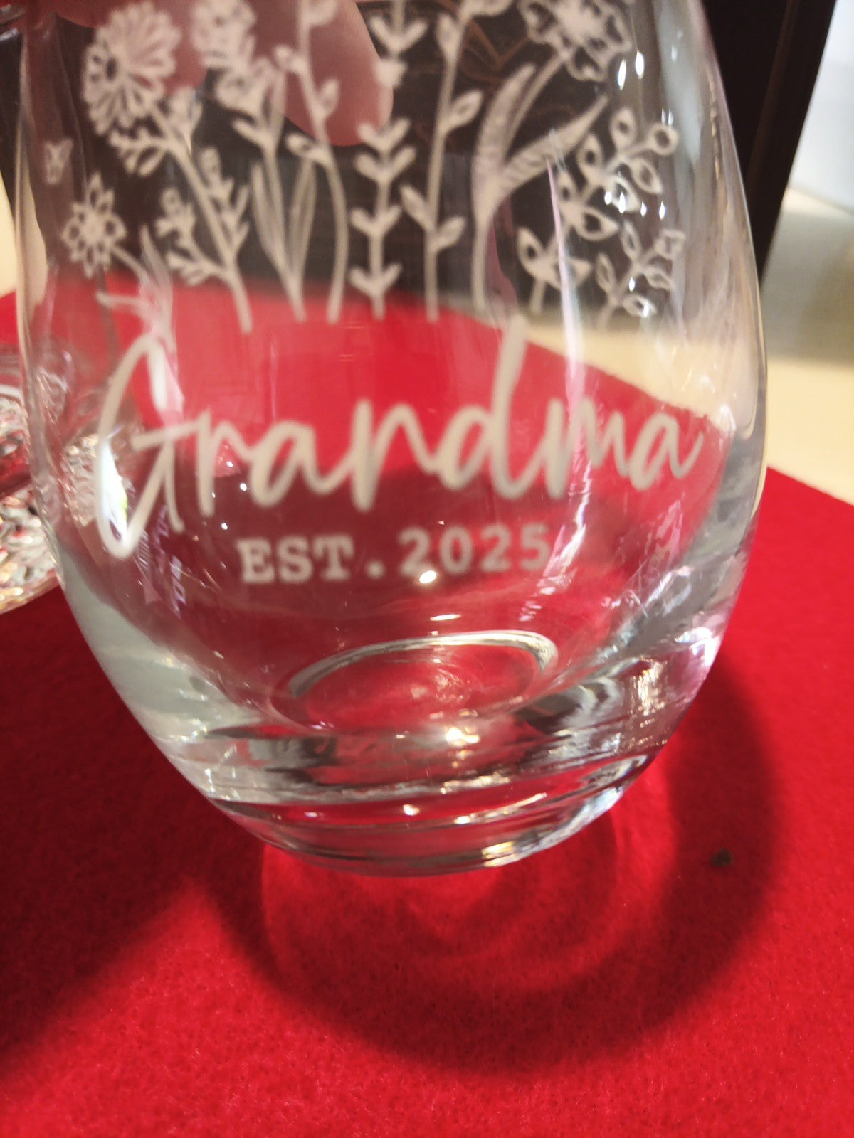 Stemless Wineans And Whisky Glass – Grandparents Celebration Gift – New With Bag2