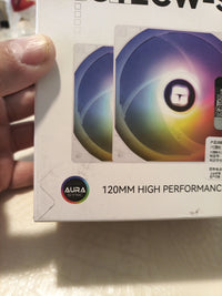 Thermalright 120mm High Performance Fan ~TL-C12CW-S ~ Aura Sync ~ White ~ 3-Pack2