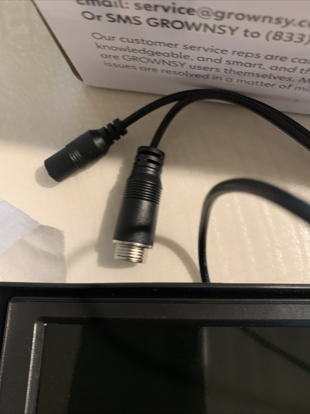 Grownsy Baby Car Monitor YB402CA Keep an eye on you baby or kids10
