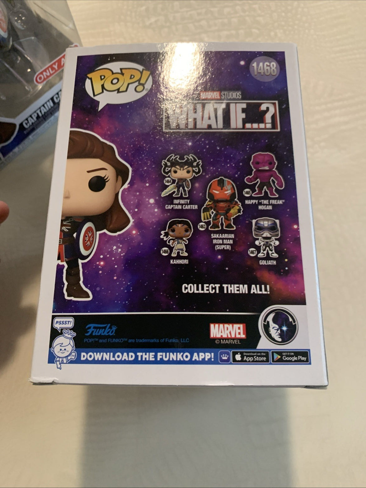 Funko Pop Marvel What If – Captain Carter #1468 – Target Exclusive – Ships Fast2