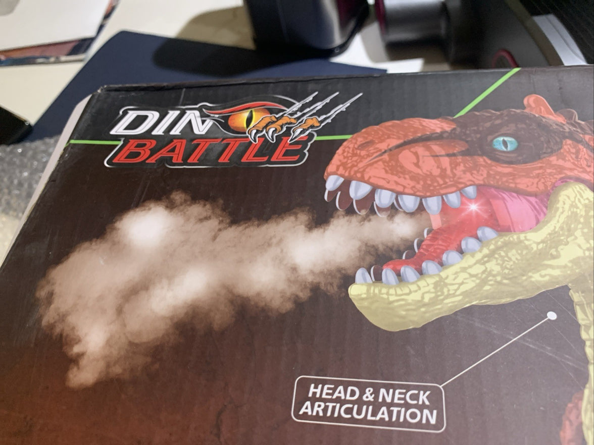Dino Battle Tyrannosaurus Rex Remote Control Toy Electric Simulation 6