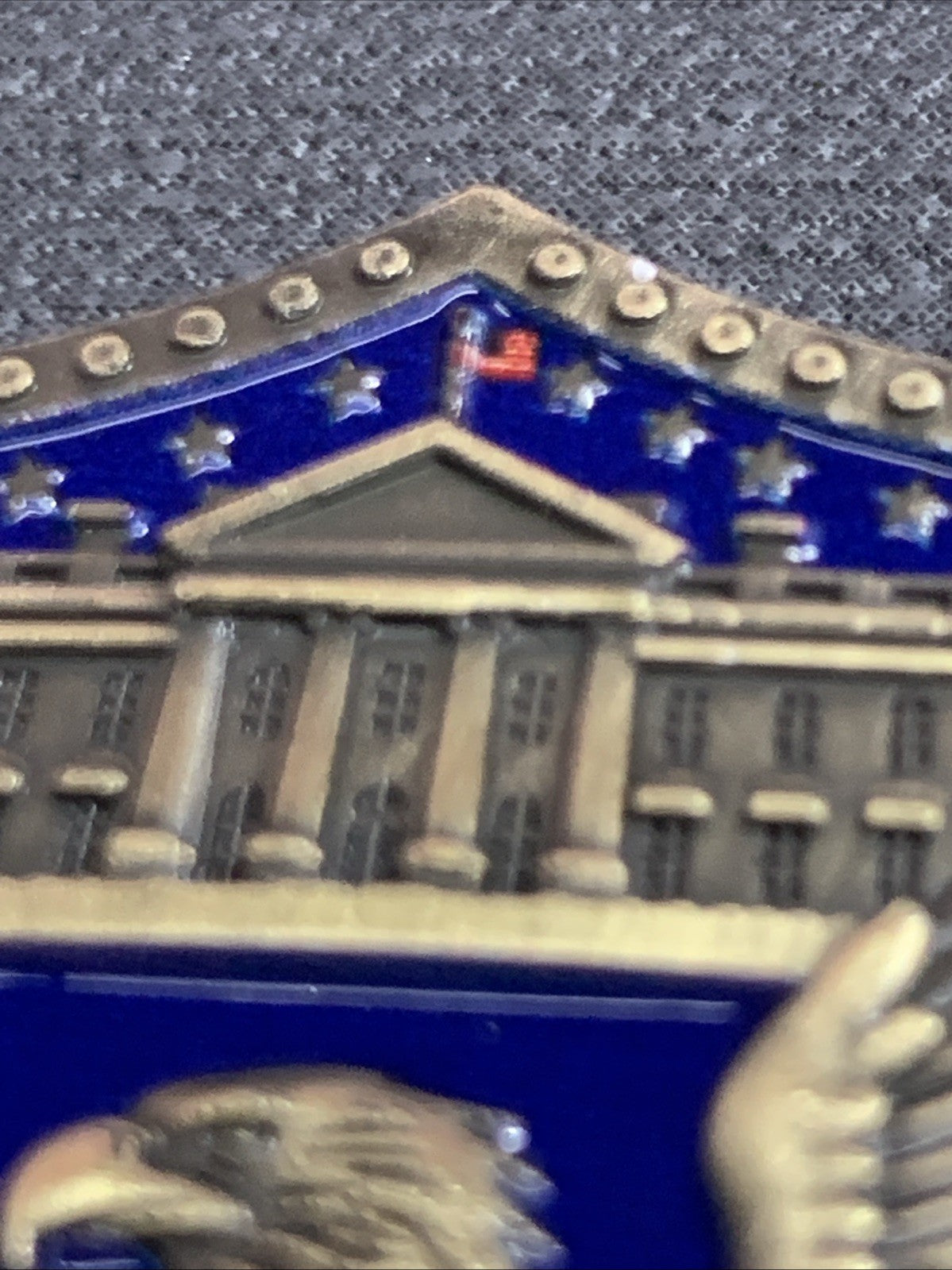 Liberty Bell 250th Challenge Coin 1.5 in round. Engraved Enameled Heavy Detailed7