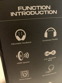 Gorsun TV3 Wireless TV Headphones Ensemble 2.4G Bluetooth Optical4