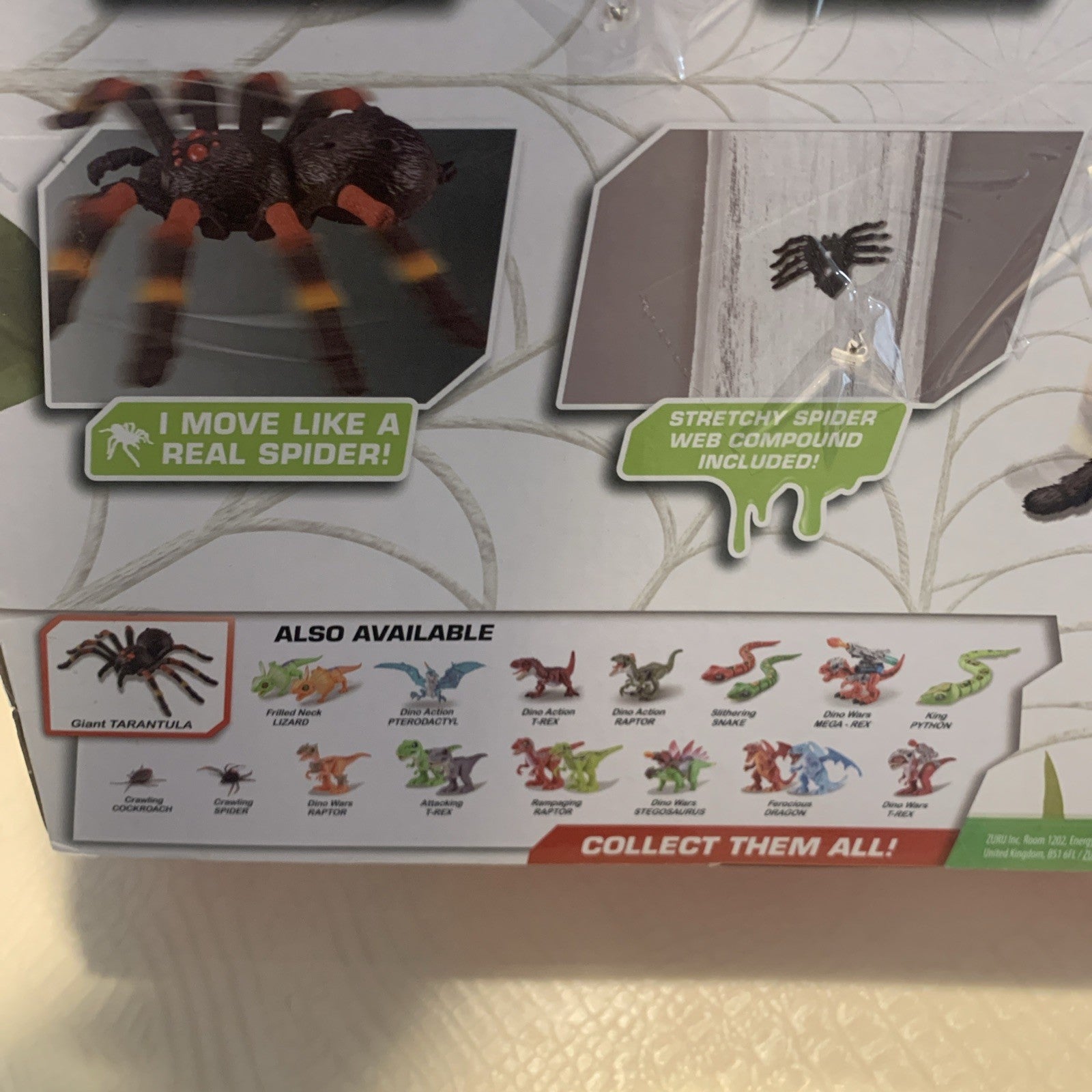 Robo Alive Giant Tarantula Realistic Spider Toy for Epic Pranks and Fun12