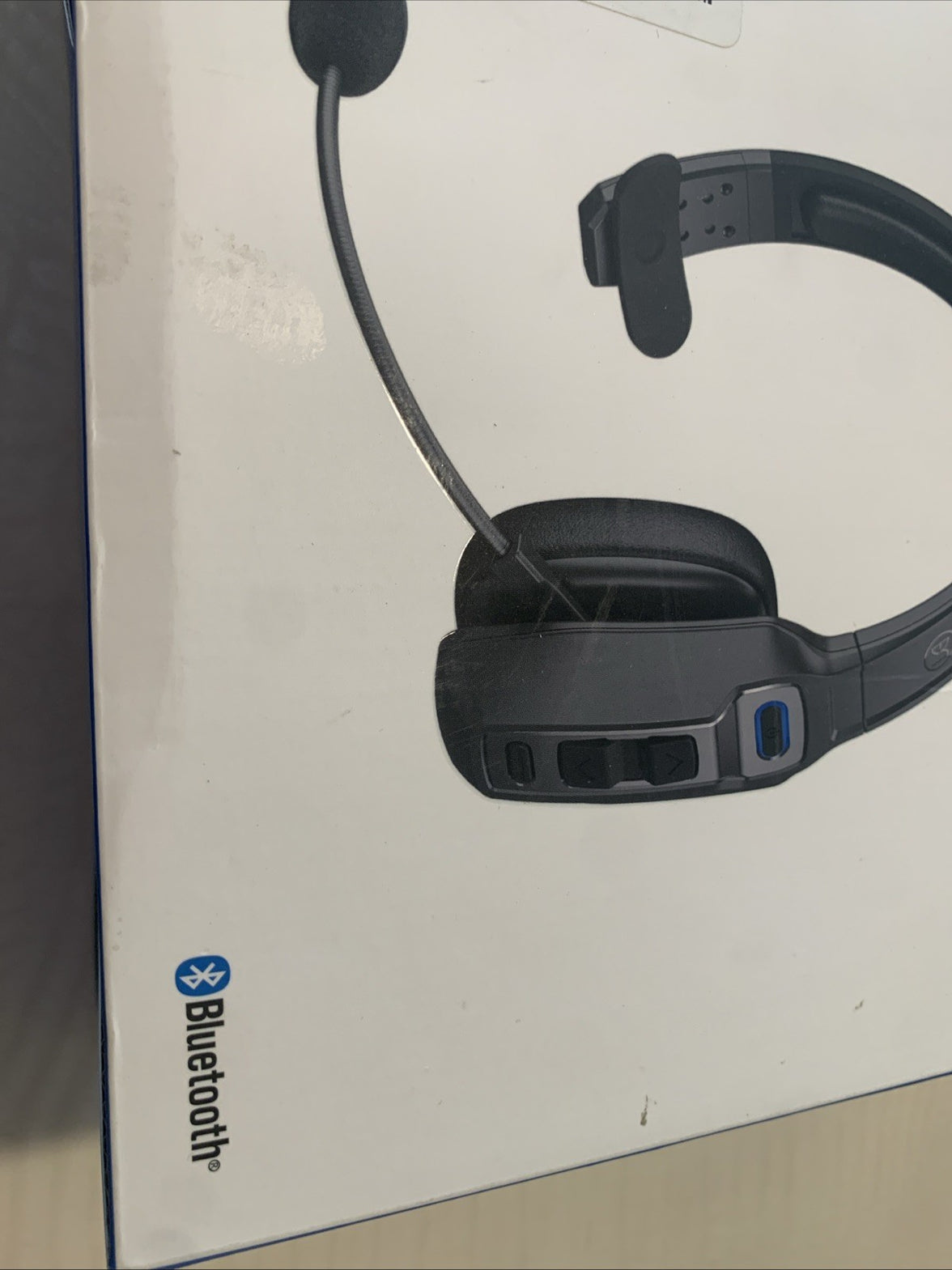 AI Trucker Headset Wireless Bluetooth 5.2 Noise Cancelling Mic For Phones PC US1