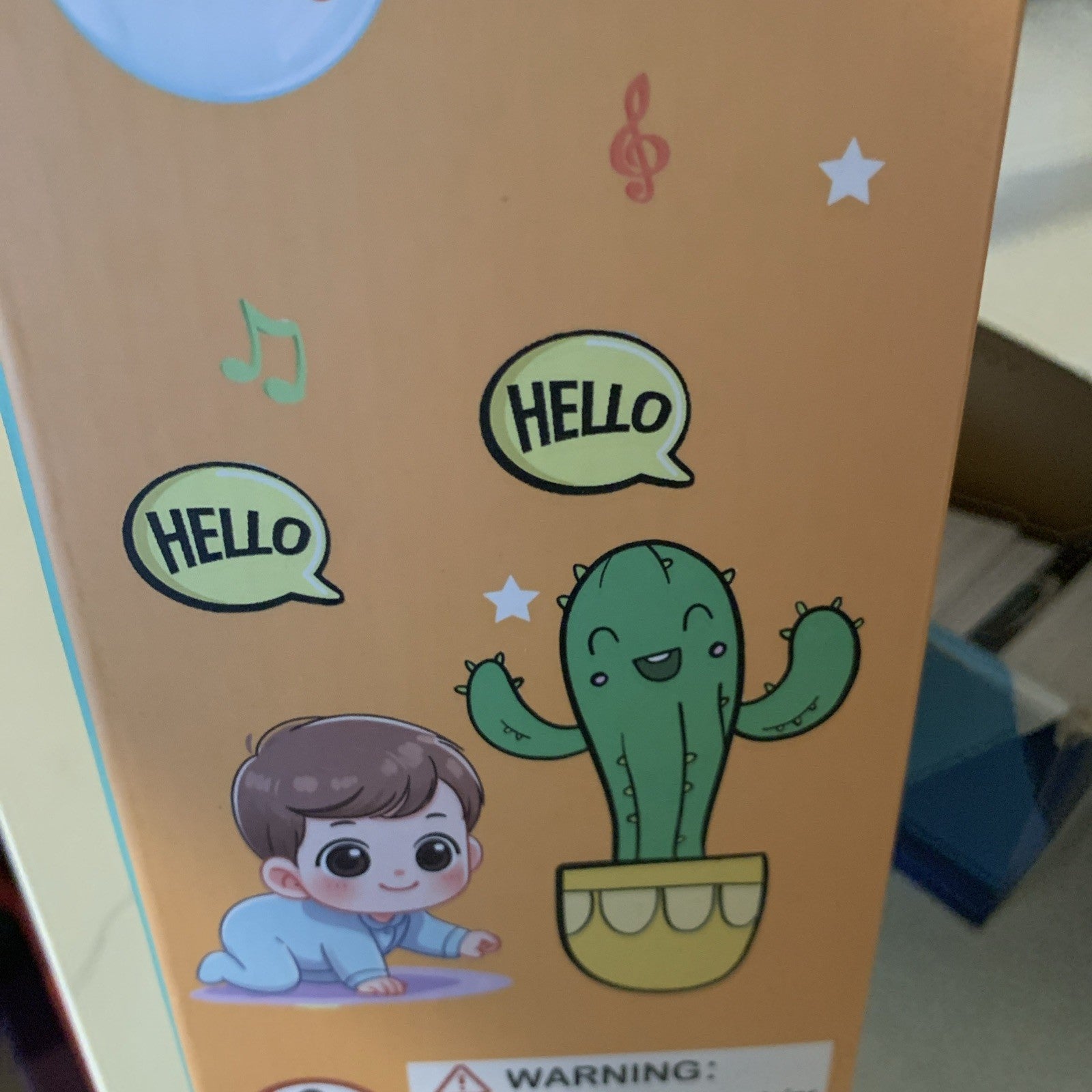 TikTok Viral Dancing Talking Cactus Toy Repeat Record Sing Plush Toy Kids New4