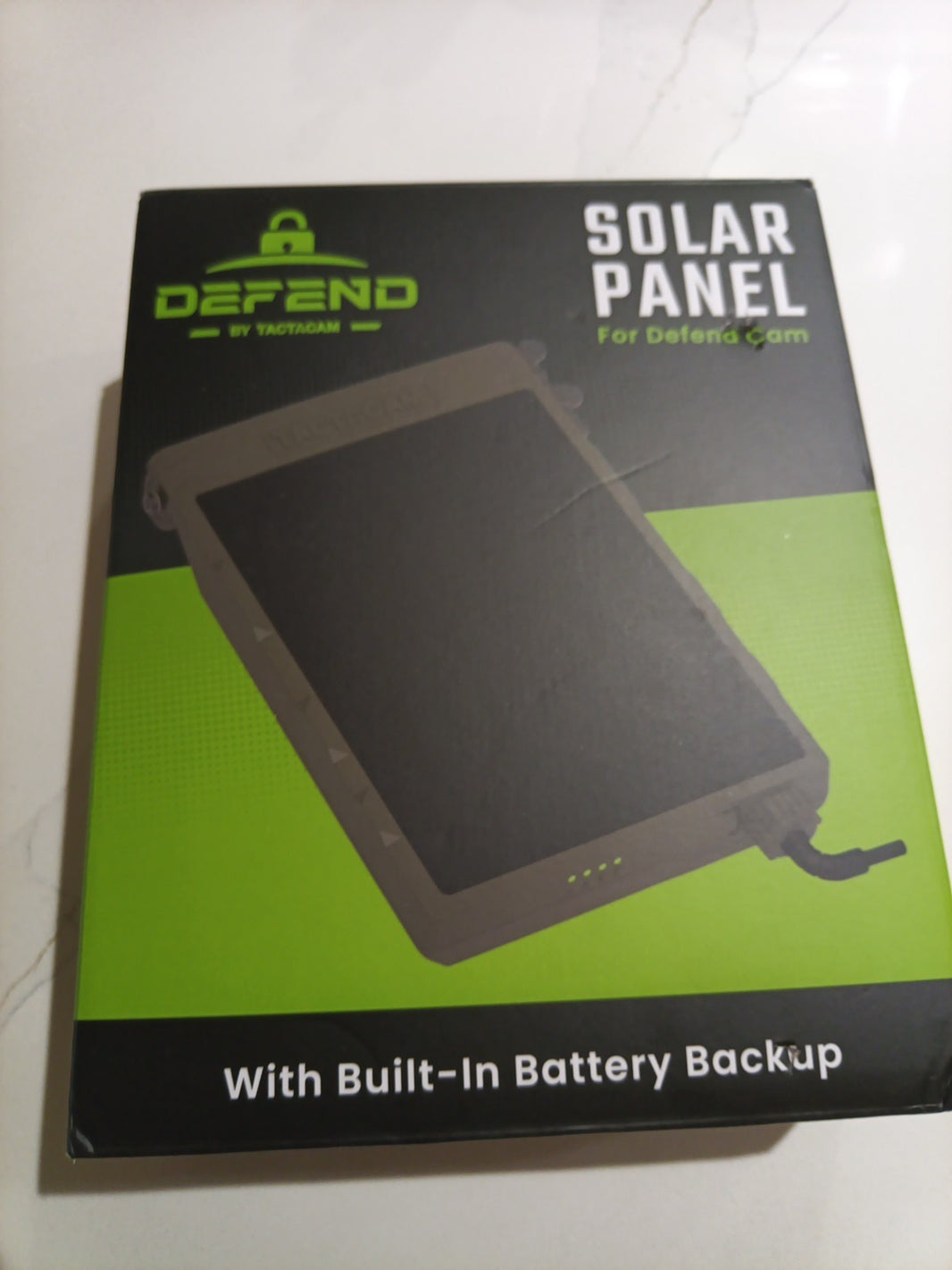 Defend by Tactacam Solar Panel for Cellular Security Camera with battery backup0