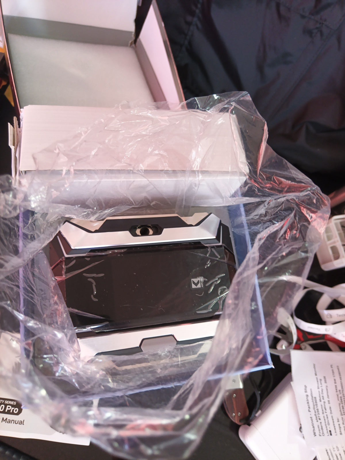 I600 Pro CPU Cooler, HD Display with Temperature, Copper Base. Display Box Broke3