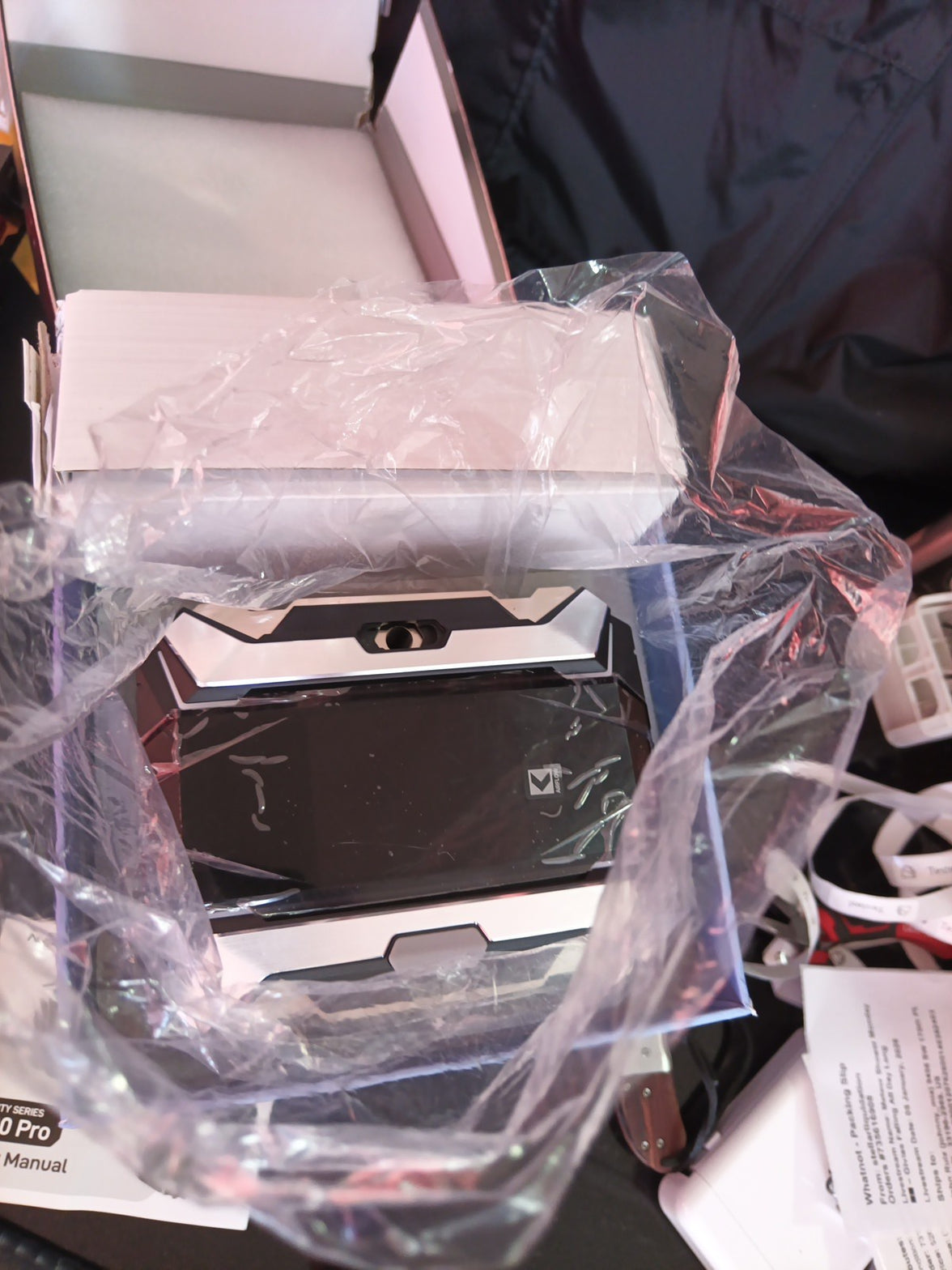 I600 Pro CPU Cooler, HD Display with Temperature, Copper Base. Display Box Broke3