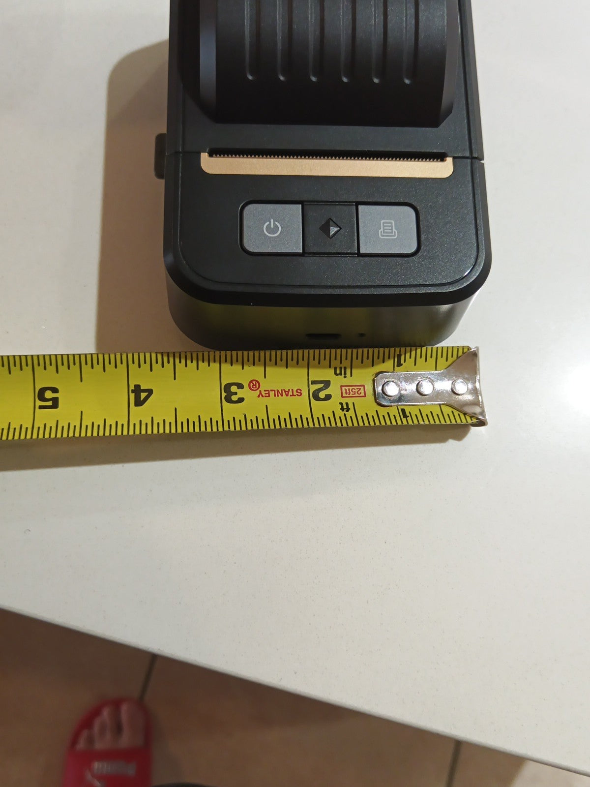 Portable Label Maker N20 Thermal Bluetooth Printer 203DPI w/ 2x2 Label Roll NEW13