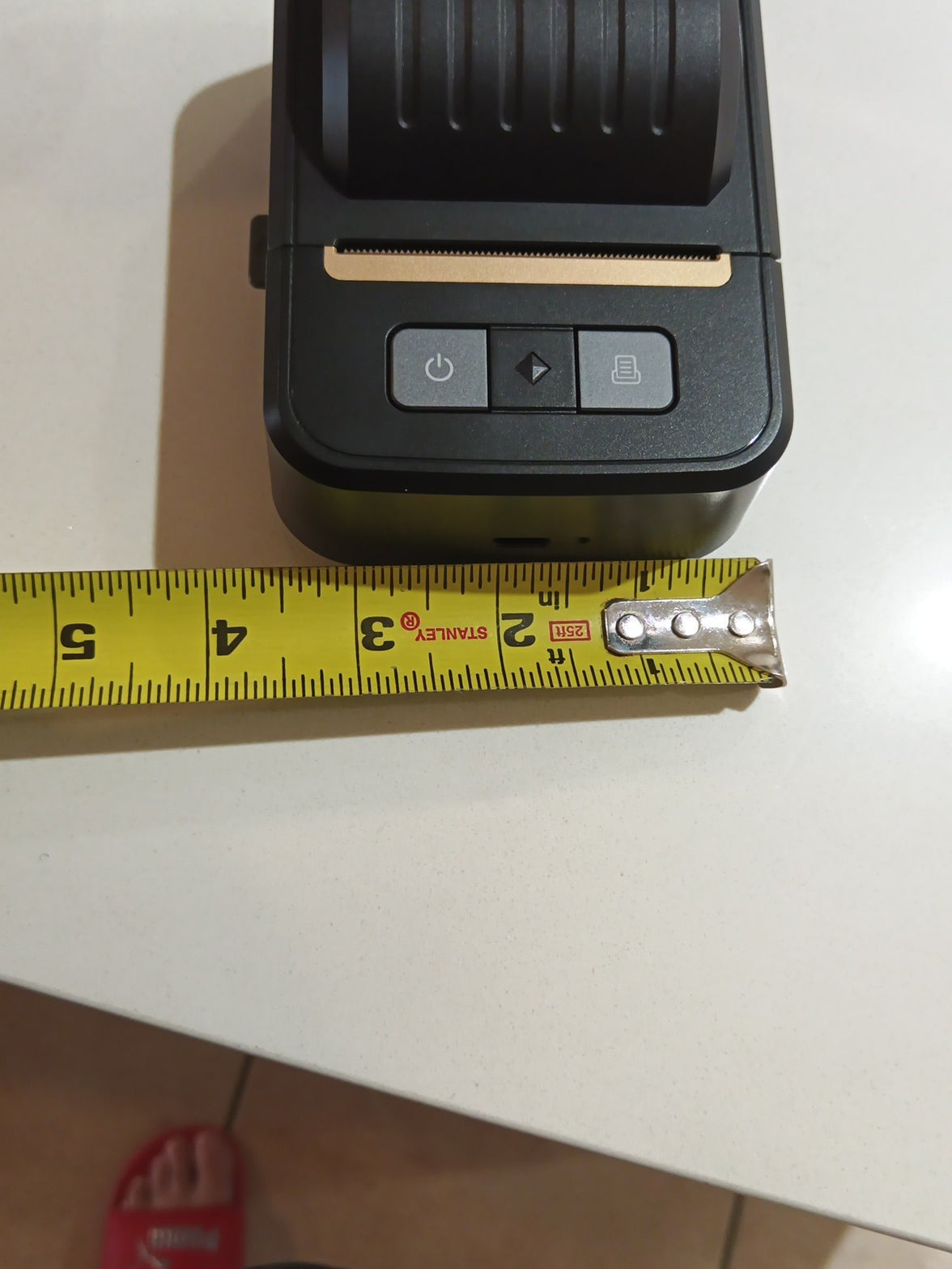 Portable Label Maker N20 Thermal Bluetooth Printer 203DPI w/ 2x2 Label Roll NEW13