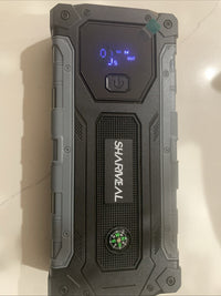 Sharmeal 3000A Car Jump Starter Battery Pack for 9.0L Gas Engines LED LIGHTS0