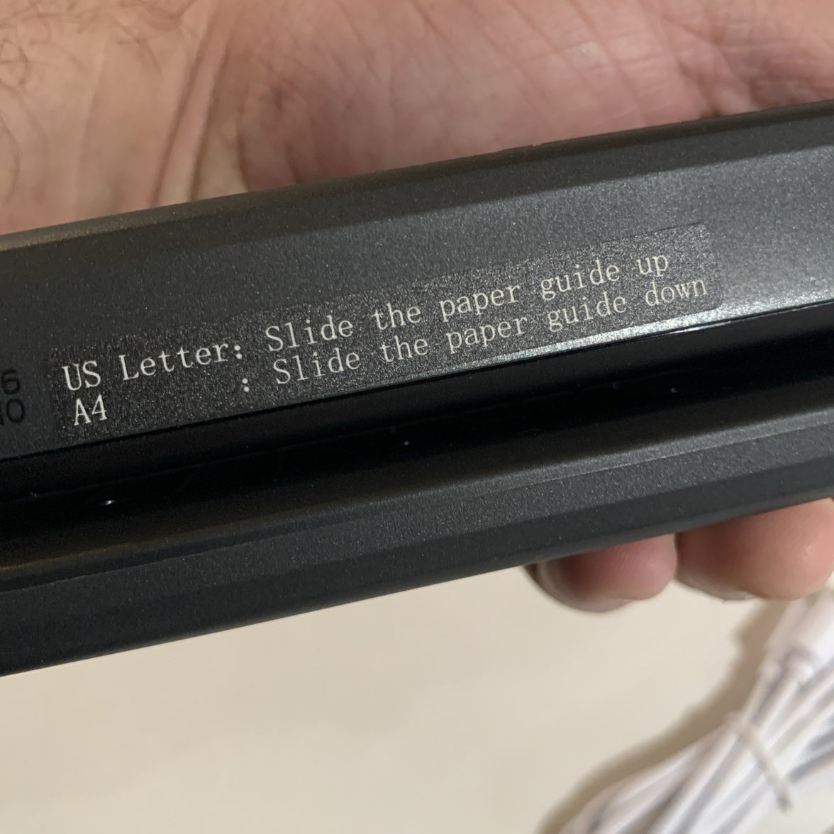 Portable Printer Wireless for Travel, A4 US Letter Thermal Printer Black 203dpi7