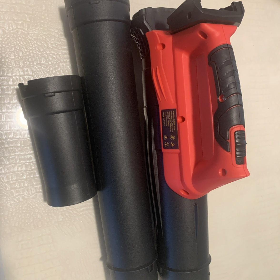 LEAPFUL LEAF BLOWER 21V CORDLESS ELECTRIC BLOWER LP69 - Red - Tool Only3