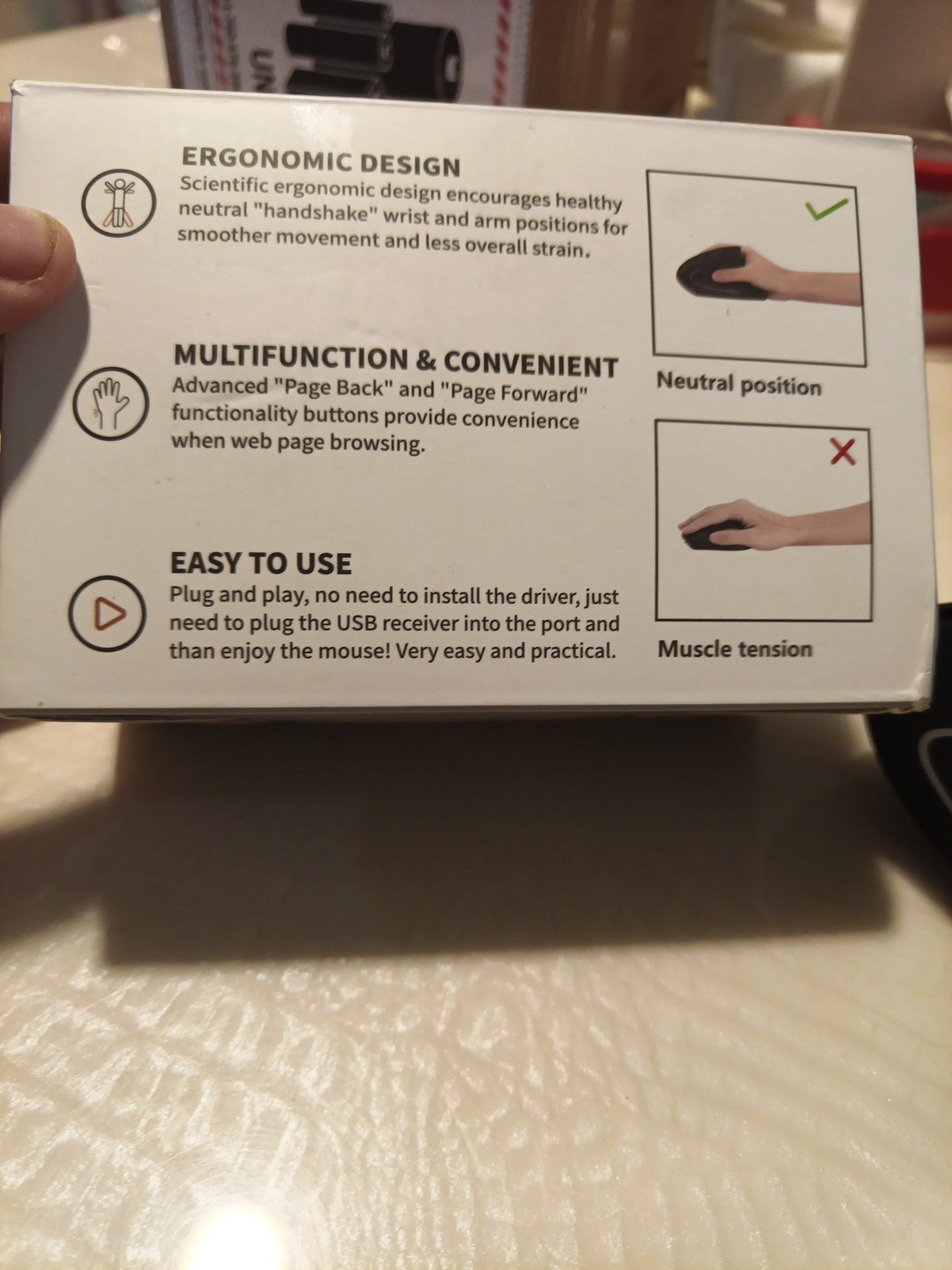 Wireless Ergonomic Mouse2