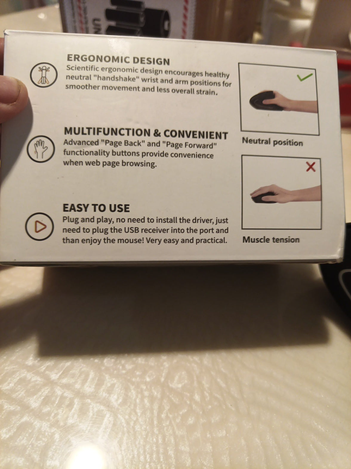 Wireless Ergonomic Mouse2