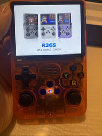 R36S Handheld Game Console 640x480 Quad-Core ARM 1GB RAM Purple 64 Gb TF Card11