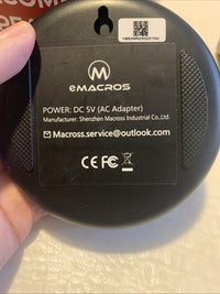 eMACROS 1/2 Mile Long Range Solar Wireless Driveway Alarm Outdoor, Wi-Fi7