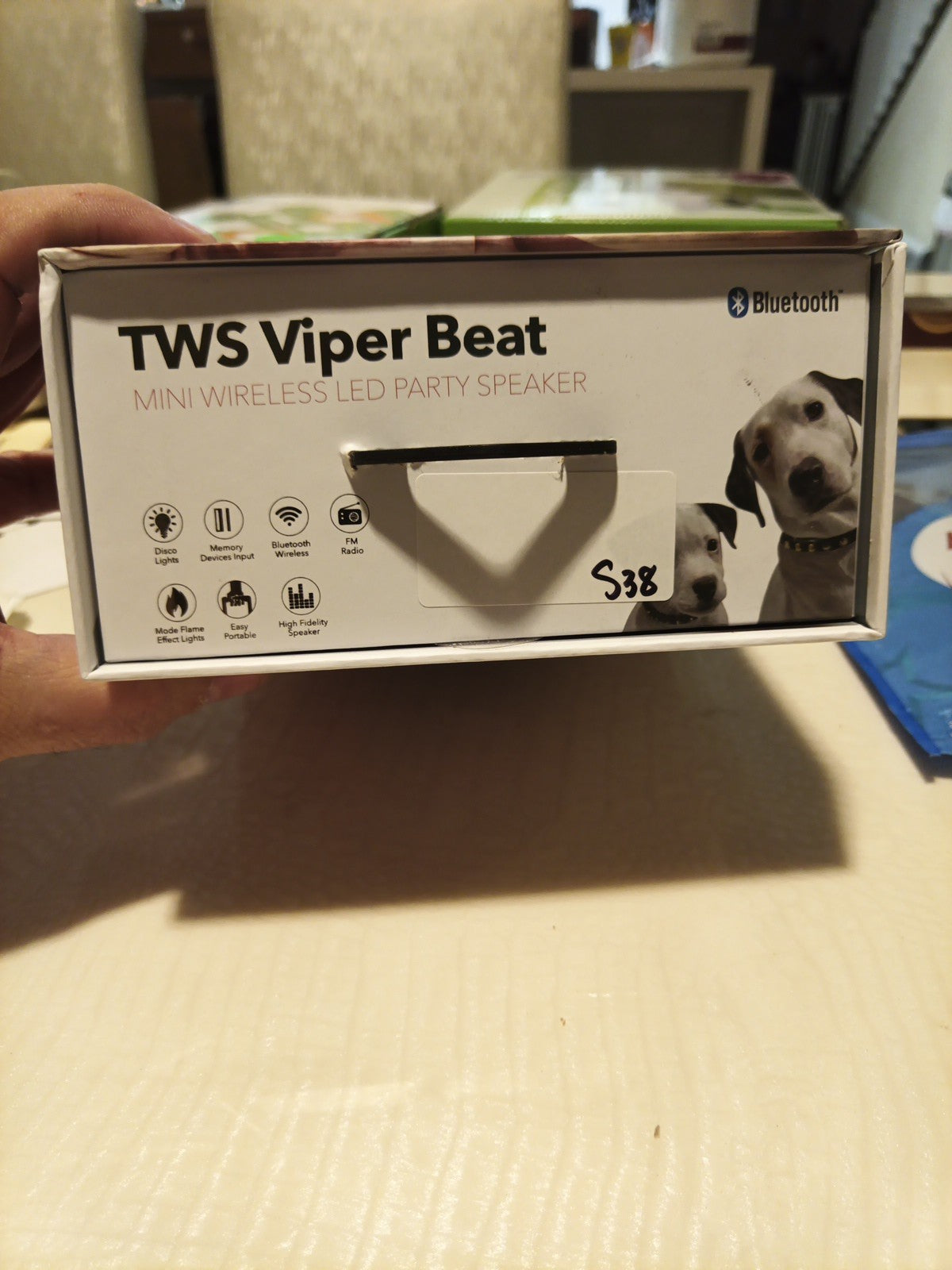 Yes Viper Beat Mini Wireless LED Party Speaker Bluetooth5