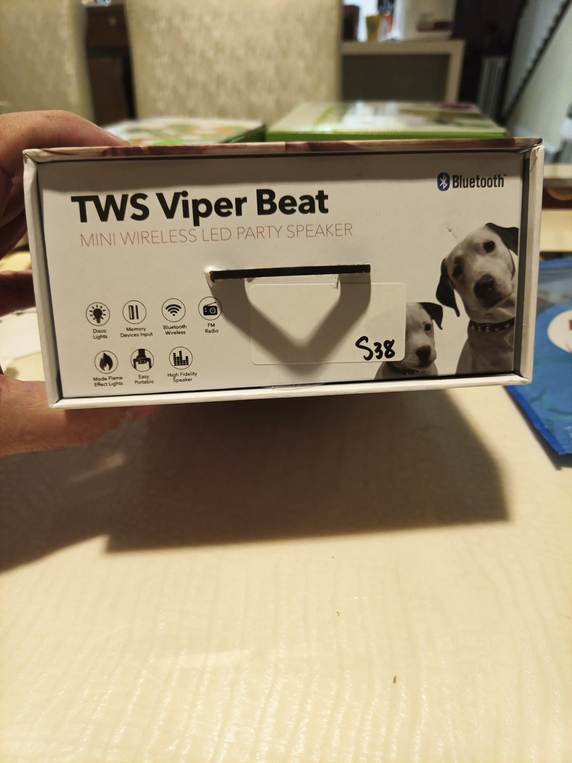 Yes Viper Beat Mini Wireless LED Party Speaker Bluetooth5