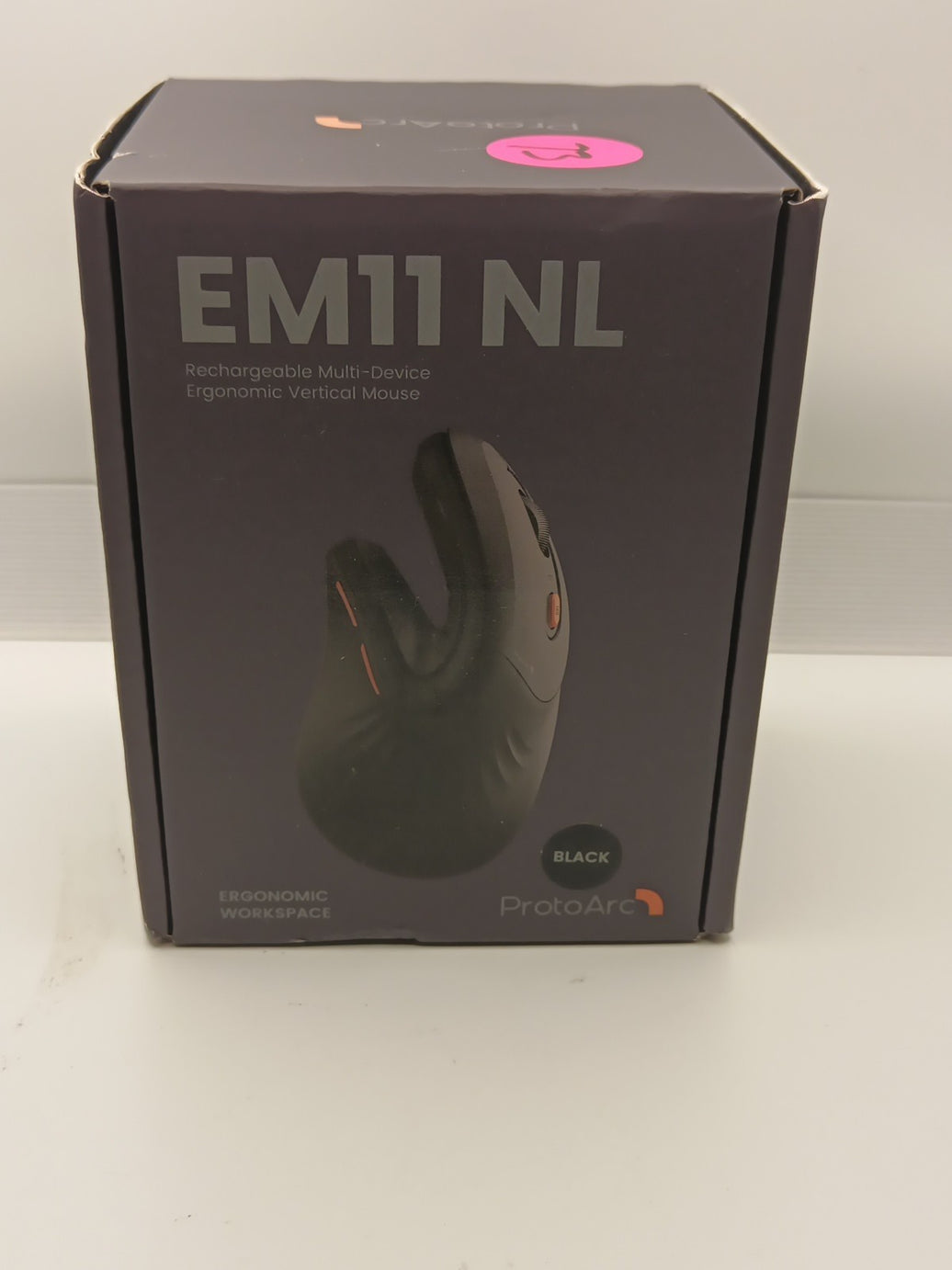 ProtoArc Ergonomic Computer Mouse, EM11 NL Bluetooth Rechargeable Wireless0