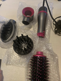 IG INGLAM MegaAIR Styler, 5 in-1 Professional Interchange Hair Dryer Brush 11...1