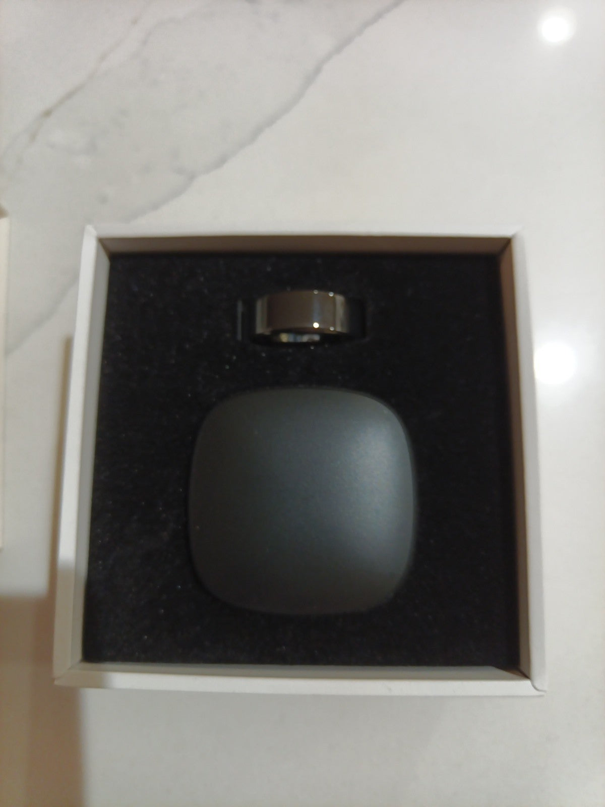 Smart Ring Sleep Tracking Wearable Heart Rate Health Fitness Tracker Size 9 Blac2