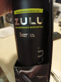 ZULU Ace Vacuum Insulated Stainless Steel Water Bottle with 24 Ounces, Black 8
