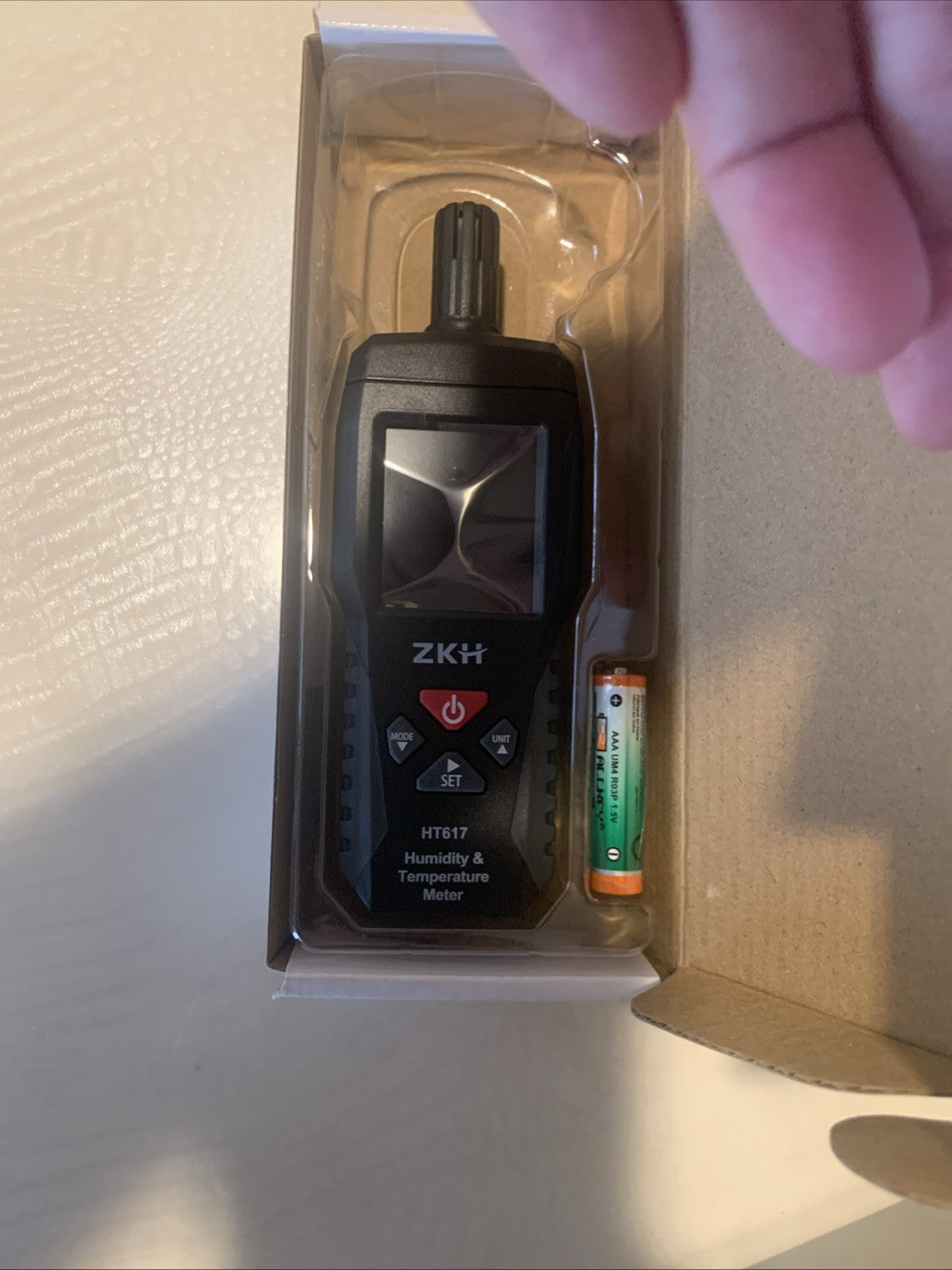 ZKH Humidity & Temperature Meter ZKH-HT6172
