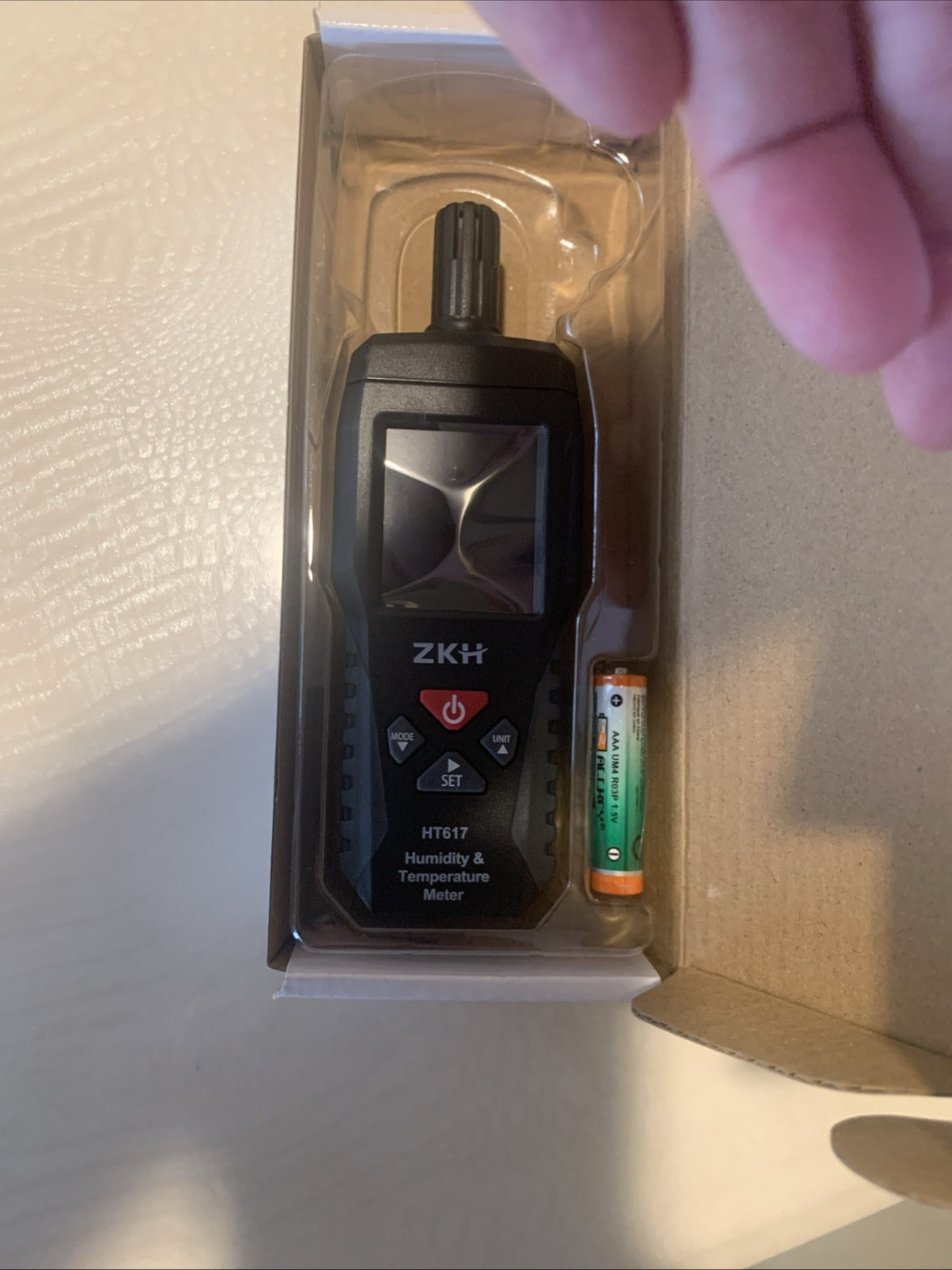 ZKH Humidity & Temperature Meter ZKH-HT6172