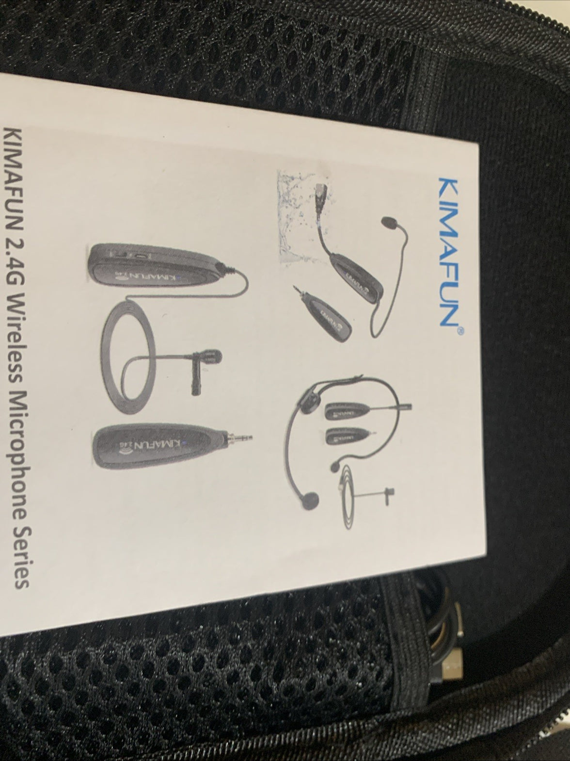 KIMAFUN Stereo Wireless In-Ear Monitor System Necklace KM-G1206